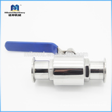 Factory Customized 2 way Tri-clamp 1.5 inch ball valve